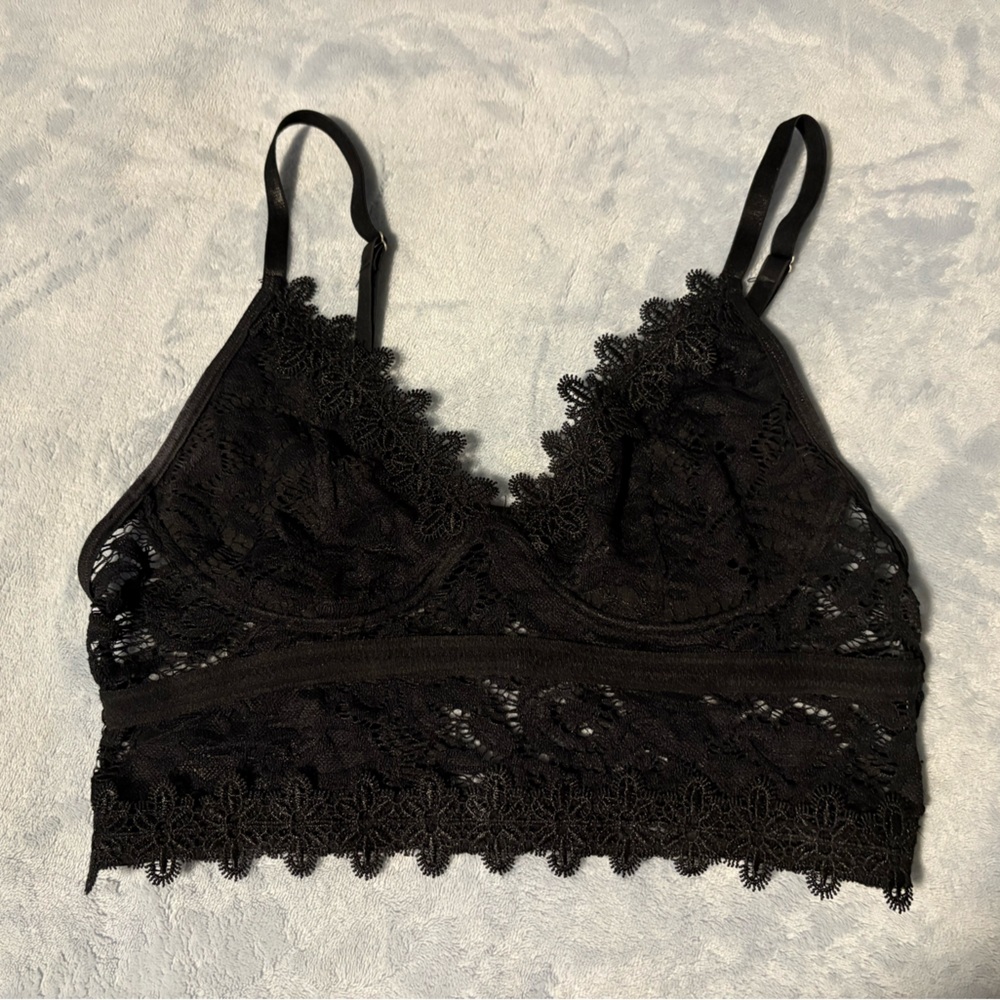 Black Lace Bralette